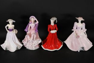Collection Of Coalport Ladies In Dress Figurines