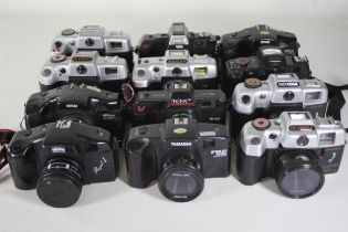 12 Vintage 35mm Cameras Names Such As Olympia Nokina Prolens