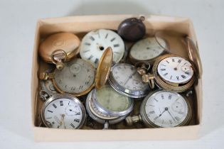 Collection Of Quality Pocket Watches, All Untested, Some Parts, Various Makes And Brands In Varying