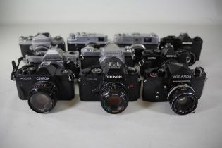 10 Vintage Film Cameras With Brands Like Chinon Miranda Cosi