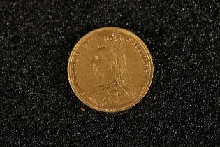 Full Size Gold Soverign Dated 1887