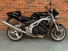 2002 TRIUMPH SPEED TRIPLE 955I ALL PROCEEDS TO CHARITY