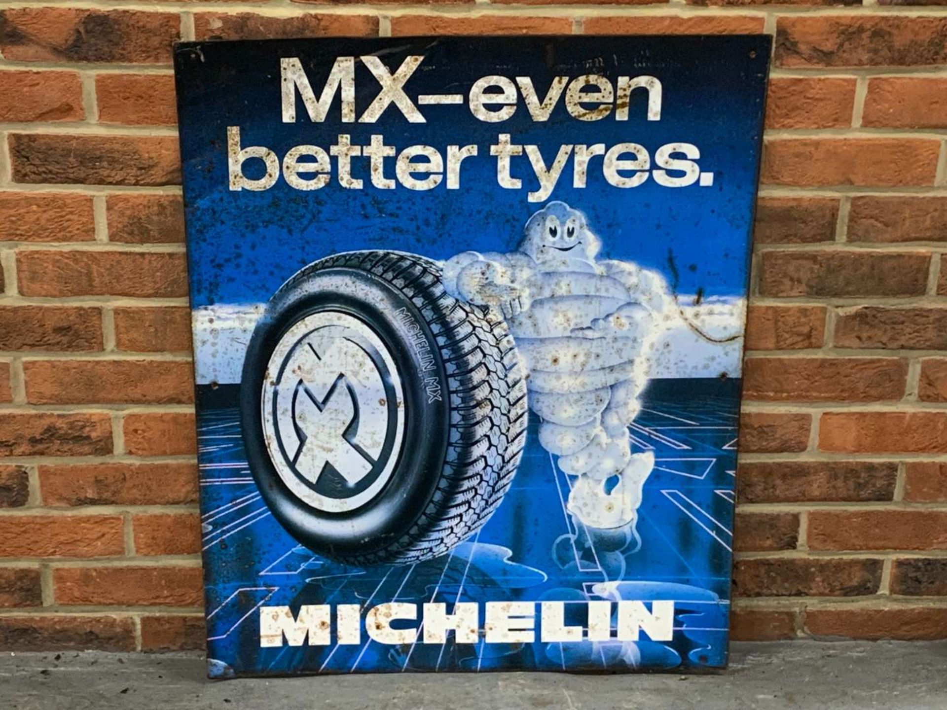 Michelin Tin MX-Even Better Tyre's Sign