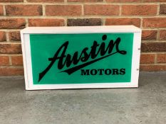 Austin Motors Made Light Box