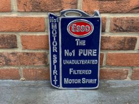 Esso Cast Aluminium Sign