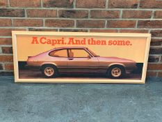 Framed Capri Poster