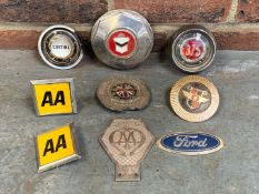 Nine Classic Car Badges
