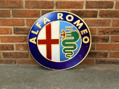 Alfa Romeo Emblem Sign