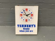 Perspex Tennants Ready When You Are Electric Clock&nbsp;