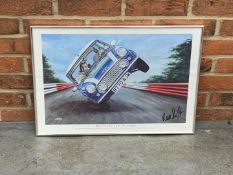 Russ Swift Framed “Don't Try This at Home” Print
