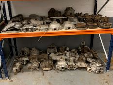Large Quantity of Vintage Motorcycle Engines and Spares