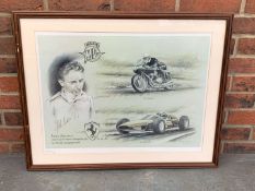 John Surtees Signed Limited Edition Print 13/350