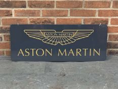 Aston Martin Made Hanging Sign