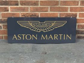 Aston Martin Made Hanging Sign