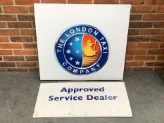 The London Taxi and Approved Service Dealer Sign (2)