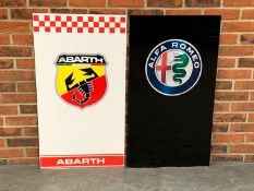 Abarth and Alfa Romeo Signs (2)