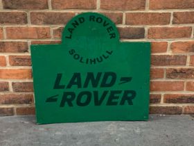 Land Rover Solihull Metal made Sign