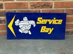 Tin Michelin Service Bay Sign&nbsp;
