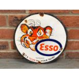 Esso “Put A Tiger in Your Tank” Small Enamel Sign