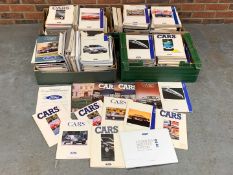 Four Boxes of Mainly Ford Car Literature