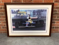 Peter Sissons "Out in Front" Signed Framed Print&nbsp;