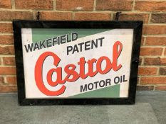 Castrol Motor Oil Made Hanging Sign
