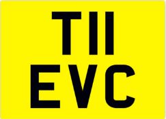 &nbsp; T11 EVC Registration number