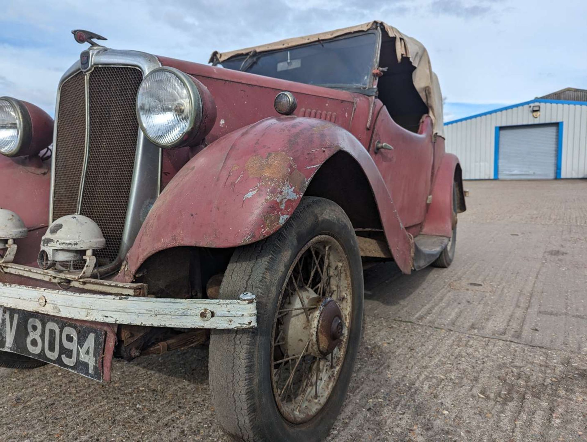 1937 MORRIS FOUR SEATER TOURER - Image 12 of 24