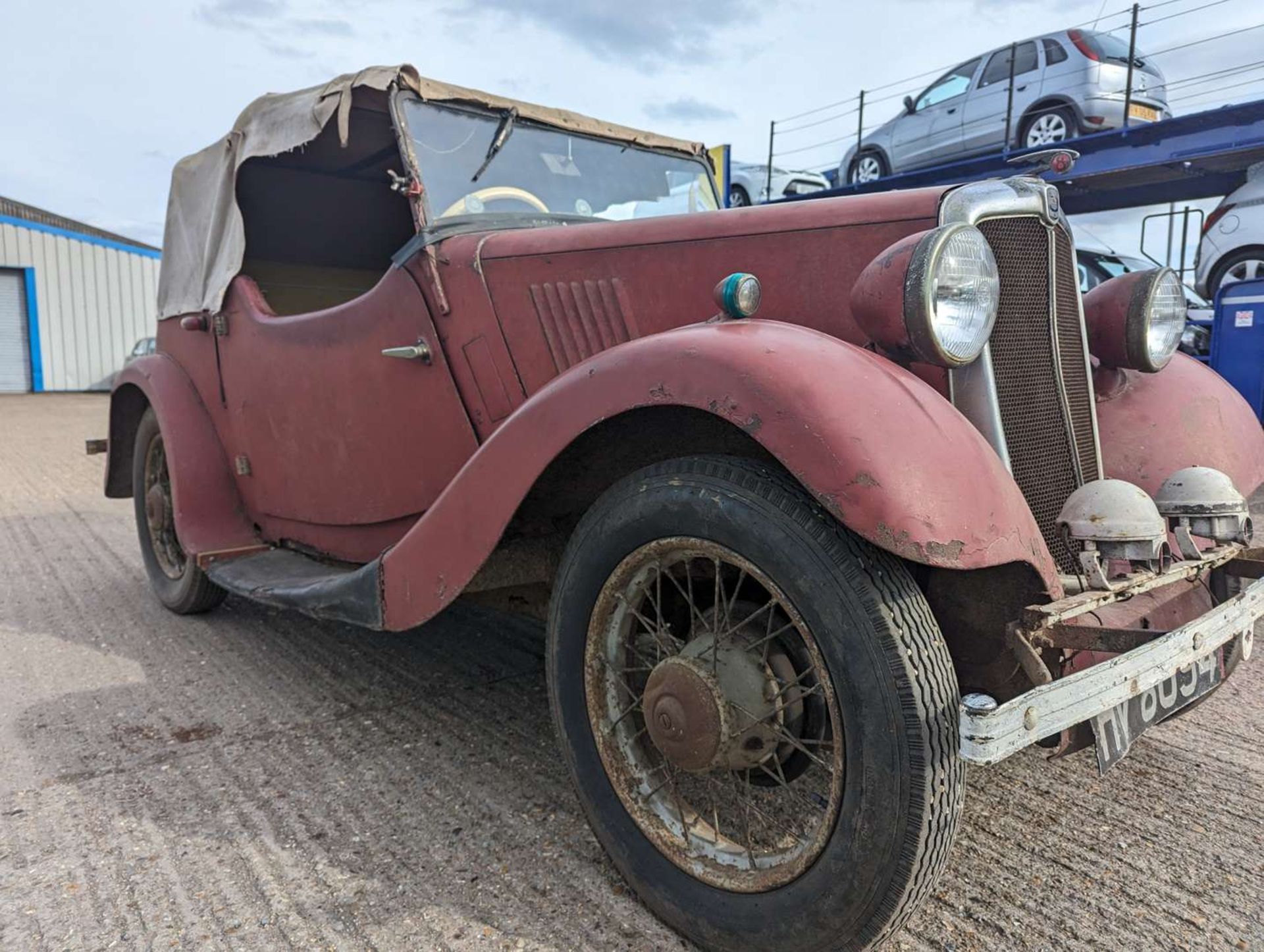 1937 MORRIS FOUR SEATER TOURER - Image 10 of 24