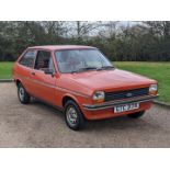 1981 FORD FIESTA 1.1L MKI