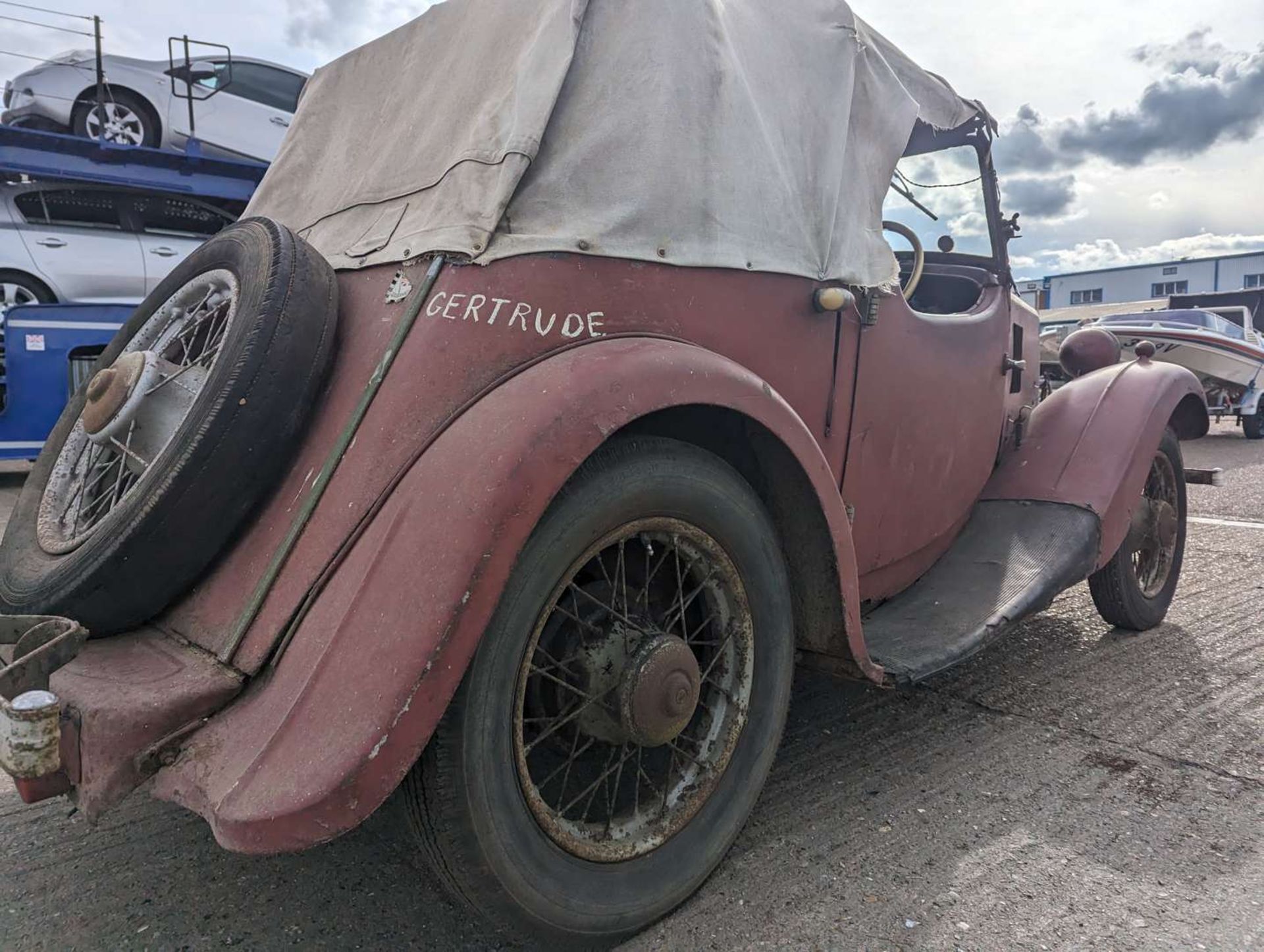 1937 MORRIS FOUR SEATER TOURER - Image 11 of 24