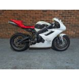 2009 TRIUMPH DAYTONA 675 TRACK BIKE