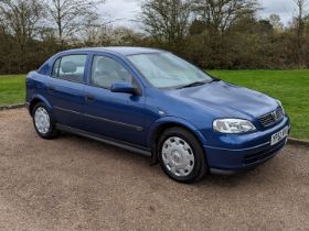 2002 VAUXHALL ASTRA CLUB 1.6 8V