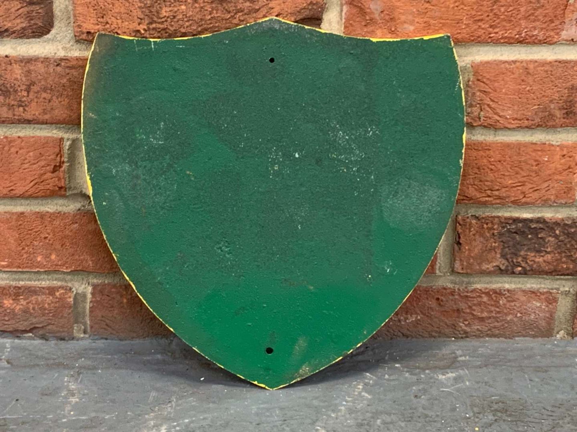 BP Cast Iron Shield Sign - Image 2 of 2