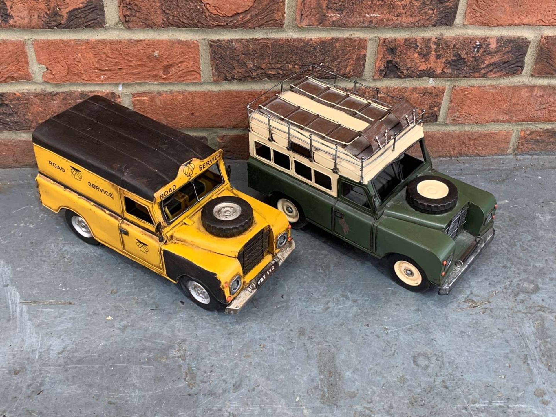 Two Modern Metal Land Rover Model Cars - Image 2 of 3
