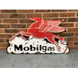 Mobilgas Pegasus Enamel Sign