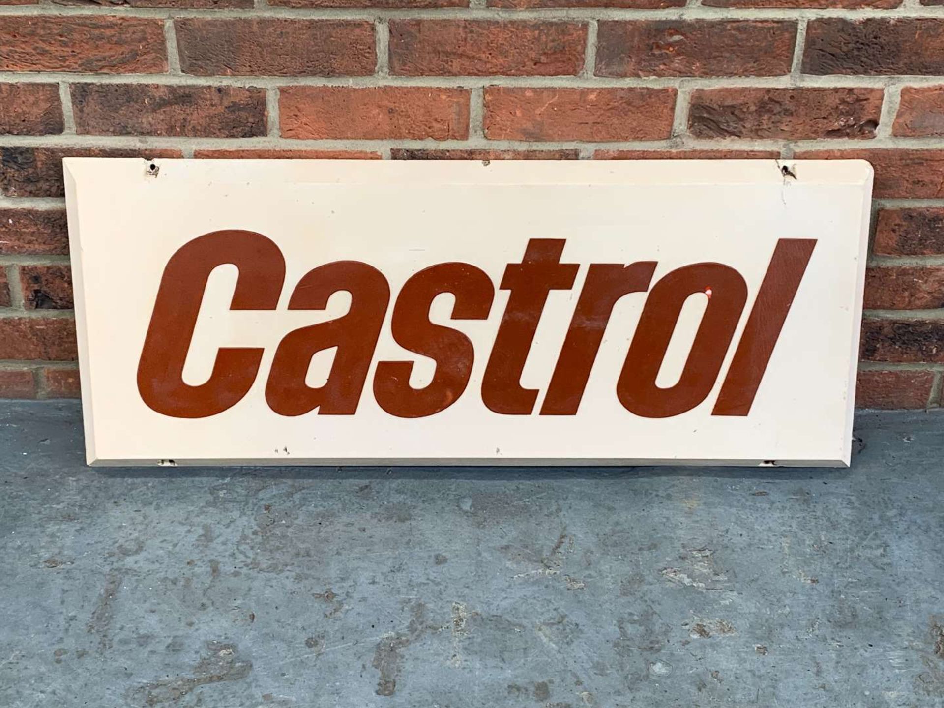 Castrol Fibreglass Sign