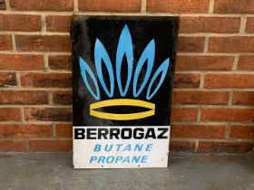 Berrogaz Metal Flange Sign