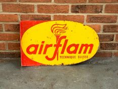 Airflam Metal Flange Sign