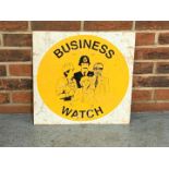 Business Watch Aluminium Sign