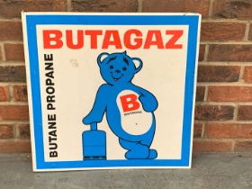 Butagaz Aluminium Flange Sign