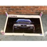 Unframed Original Sierra Sapphire RS Cosworth Poster