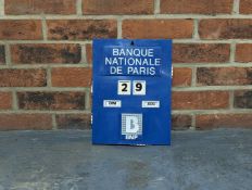 Banque Nationale De Paris Calendar&nbsp;