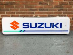 Suzuki Illuminated Dealership Hanging Sign