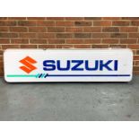 Suzuki Illuminated Dealership Hanging Sign