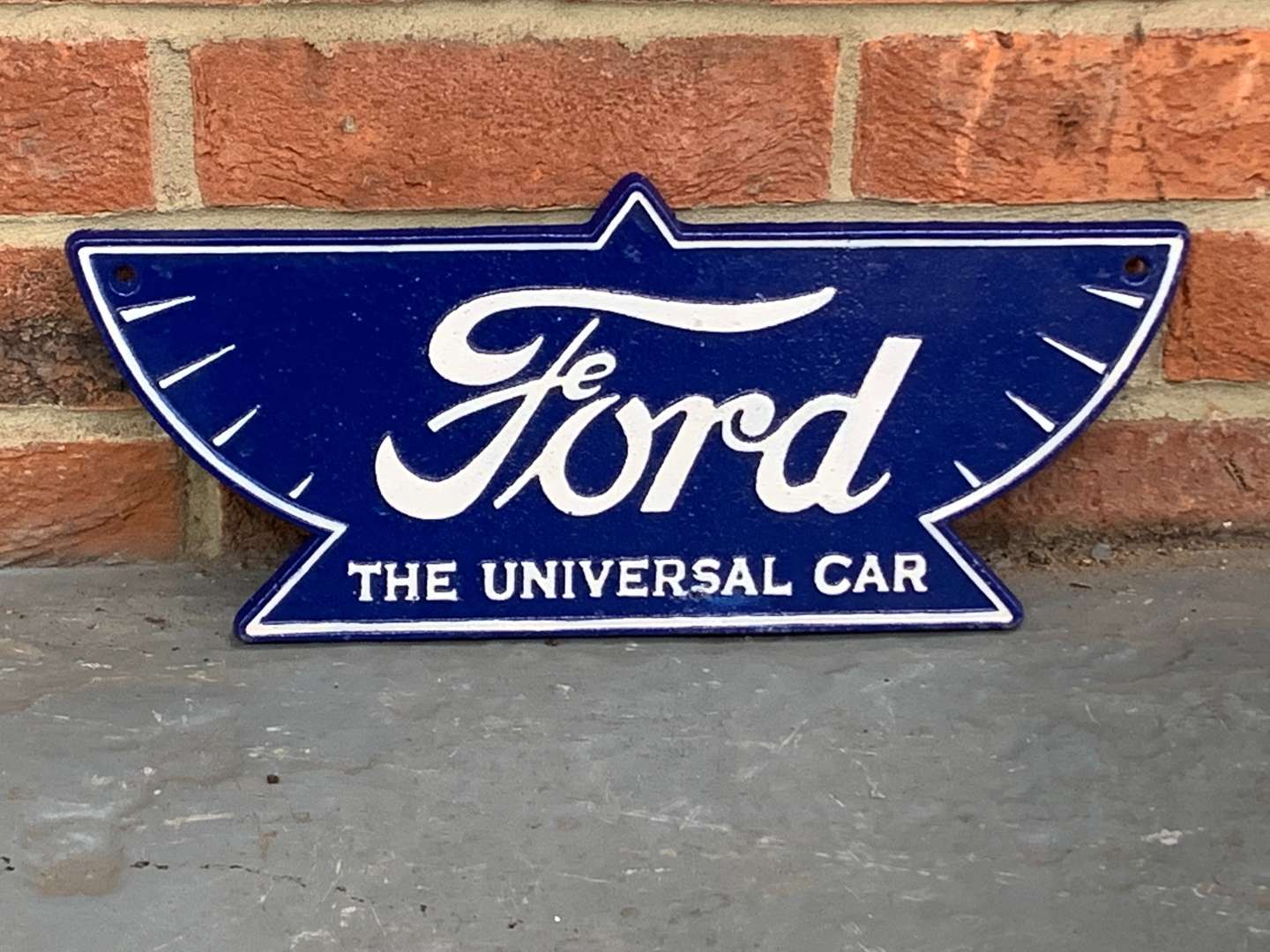 Ford “The Universal Car” Cast Iron Sign