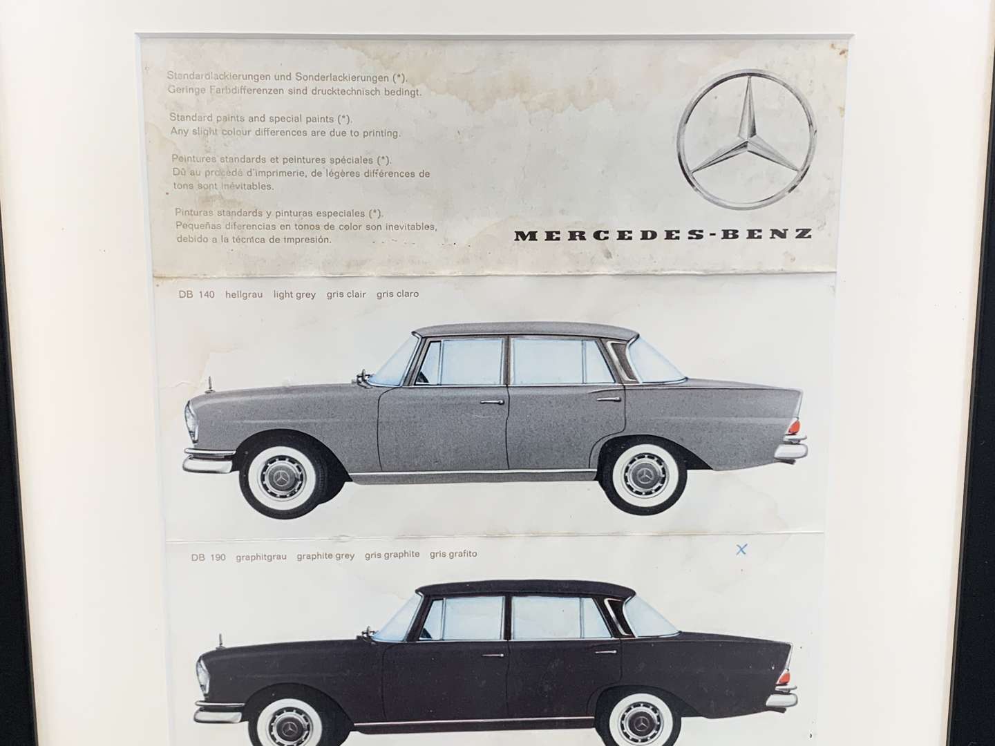 Mercedes-Benz Framed Print - Image 2 of 3