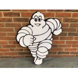 Michelin Running Man Large Metal Sign