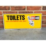 Champion Spark Plug Toilets Aluminium Sign