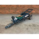 Metal Single Axle Car Towing Dolly